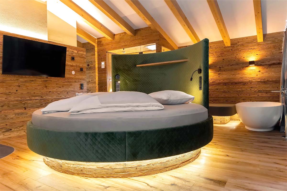 metzgerwirt hotel bett beleuchtung