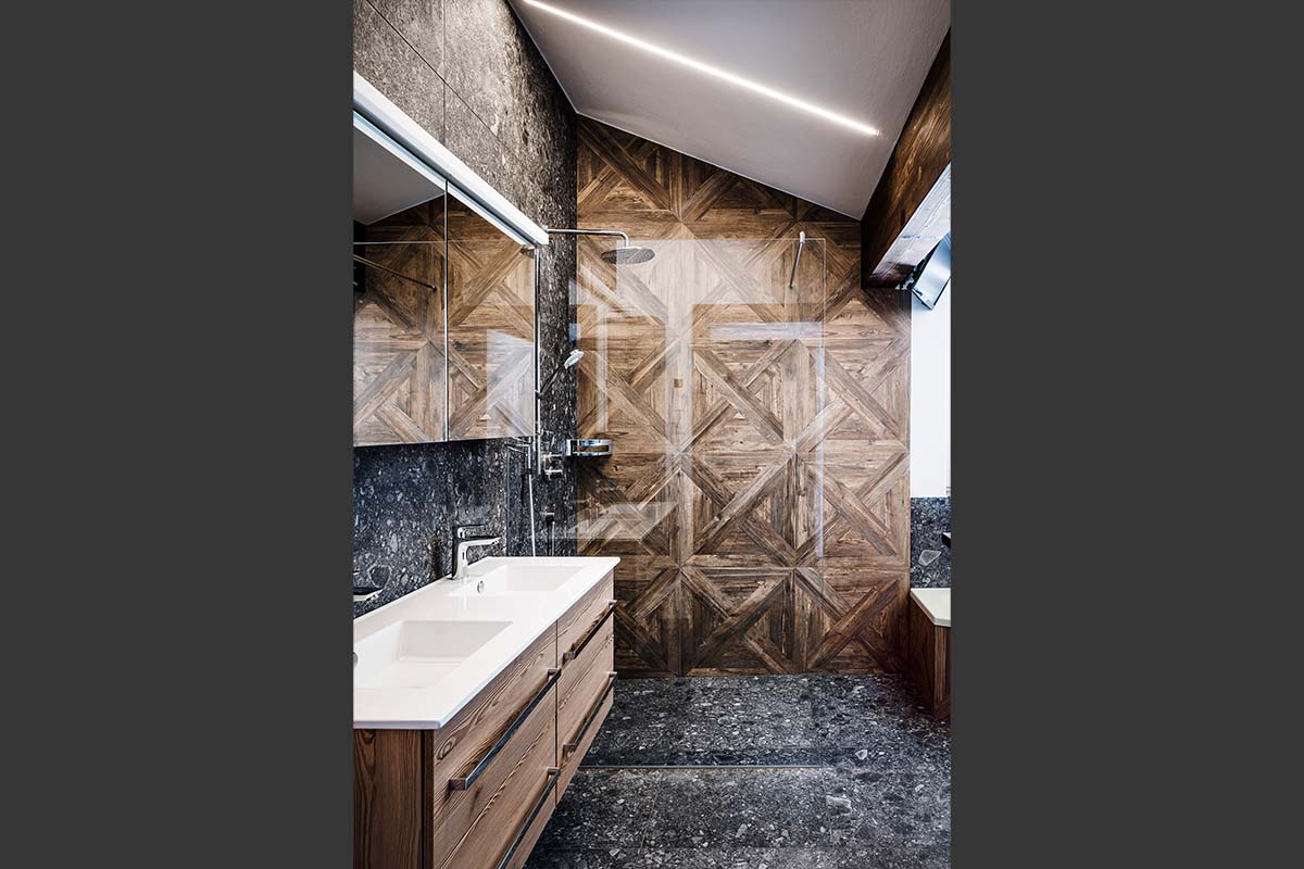 privatobjekt leogang 2021 badezimmer