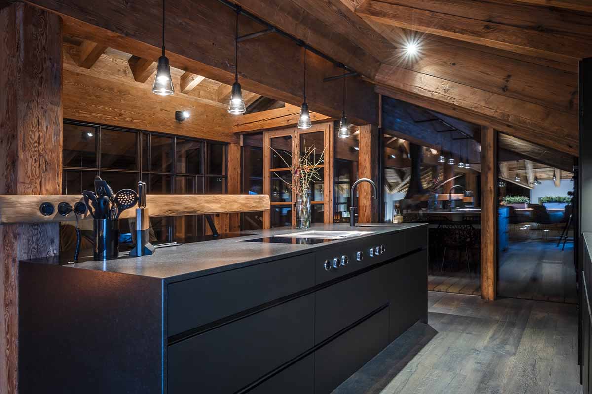 privatobjekt leogang w2 kueche
