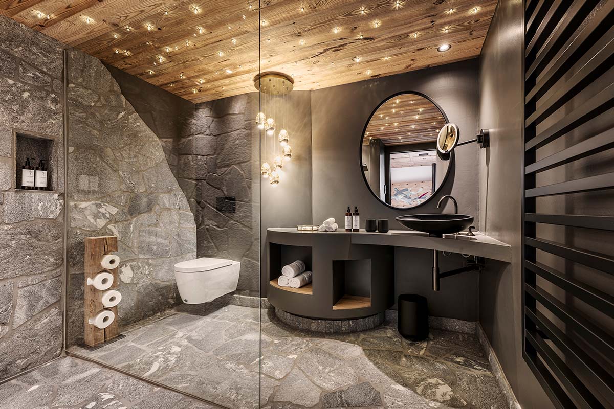 senhoog leogang badezimmer
